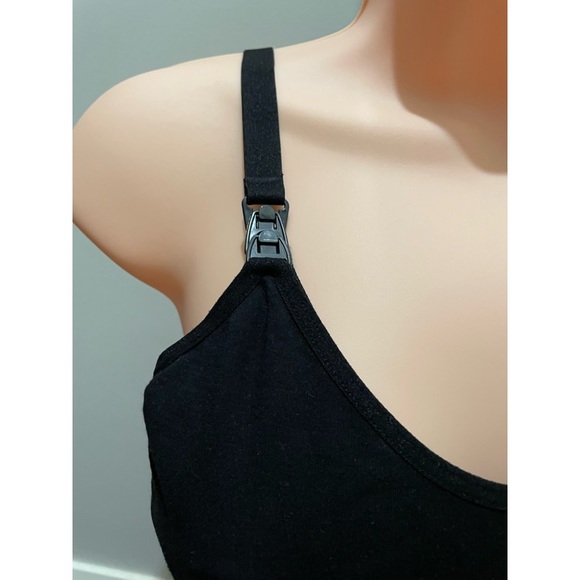 MATERNITY Black nursing bra - Picture 3 of 8